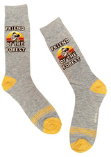 DISNEY Men’s MICKEY MOUSE Socks ‘FRIEND OF THE FOREST’ - Novelty Socks And Slippers