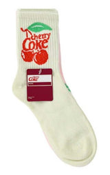 CHERRY COCA-COLA Ladies 2 Pair Of Socks ‘Outrageous Cherry Coke’