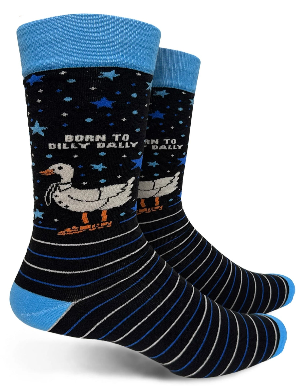 BORN TO DILLY DALLY Men’s Goose Socks GROOVY THINGS Brand