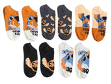 DISNEY LILO & STITCH Ladies 5 Pair Of No Show Socks ‘GIVE ME CANDY’ - Novelty Socks And Slippers