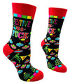 FABDAZ Brand Ladies FESTIVE AS FUCK CHRISTMAS Socks - Novelty Socks And Slippers