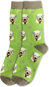 SOFT COATED WHEATEN TERRIER DOG Adult Unisex Socks By E&S Pets CHOOSE SOCK DADDY, LIFE IS BETTER