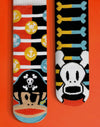JULIUS The Monkey & SKURVY The Pirate Unisex Toddler Mismatched Gripper Bottom Socks PALS SOCKS Brand By PAUL FRANK (Choose Size) - Novelty Socks And Slippers