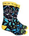 GROOVY THINGS Co. Brand Men’s BACK ON MY BULLSHIT Socks - Novelty Socks And Slippers
