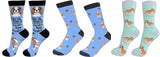 CAVALIER KING CHARLES Dog Unisex Socks By E&S Pets CHOOSE SOCK DADDY, HAPPY TAILS, LIFE IS BETTER - Novelty Socks for Less