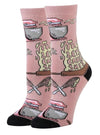 LET’S BAKE SHIT Ladies Socks OOOH YEAH Brand