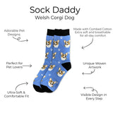 WELSH CORGI Dog Adult Unisex Socks By E&S Pets Choose Style