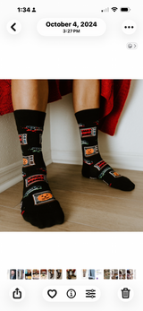 31 DAYS OF HALLOWEEN Horror Men’s Socks SOCKSMITH Brand - Novelty Socks And Slippers