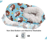 COMFIES BRAND Ladies BEAGLE DOG Non-Skid SLIPPERS By E&S Pets - Novelty Socks for Less