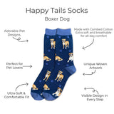 BOXER Dog Adult Unisex Socks By E&S Pets Choose Style