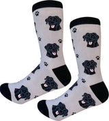 BLACK LABRADOR Dog Adult Unisex Socks By E&S Pets Choose Style
