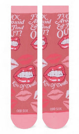 FUCK AROUND & FIND OUT Adult Unisex Socks Medium Feet COOL SOCKS Brand - Novelty Socks And Slippers