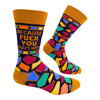 BECAUSE FUCK YOU THAT’S WHY Men’s Socks Fabdaz Brand