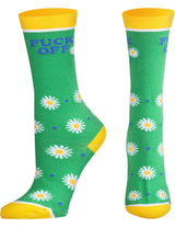 COOL SOCKS Brand Unisex FUCK OFF Socks - Novelty Socks And Slippers