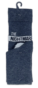 HALLOWEEN II Ladies MICHAEL MYERS Knee High Socks ‘THE NIGHTMARE HAS ONLY JUST BEGUN’ - Novelty Socks for Less