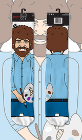BOB ROSS Men’s 360 Socks ODD SOX Brand - Novelty Socks And Slippers