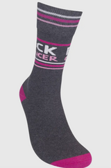 FUNATIC Brand Unisex ‘F*CK CANCER’ Socks - Novelty Socks And Slippers
