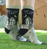 GROOVY THINGS Brand Ladies HERE LIES MY LAST FUCK Socks - Novelty Socks And Slippers