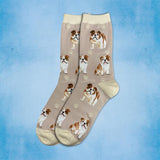 BULLDOG Adult Unisex Socks By E&S Pets Choose Style