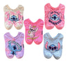 DISNEY STITCH Ladies 5 Pair No Show Socks ANGEL ‘Oh Yeah Whatever’ - Novelty Socks And Slippers
