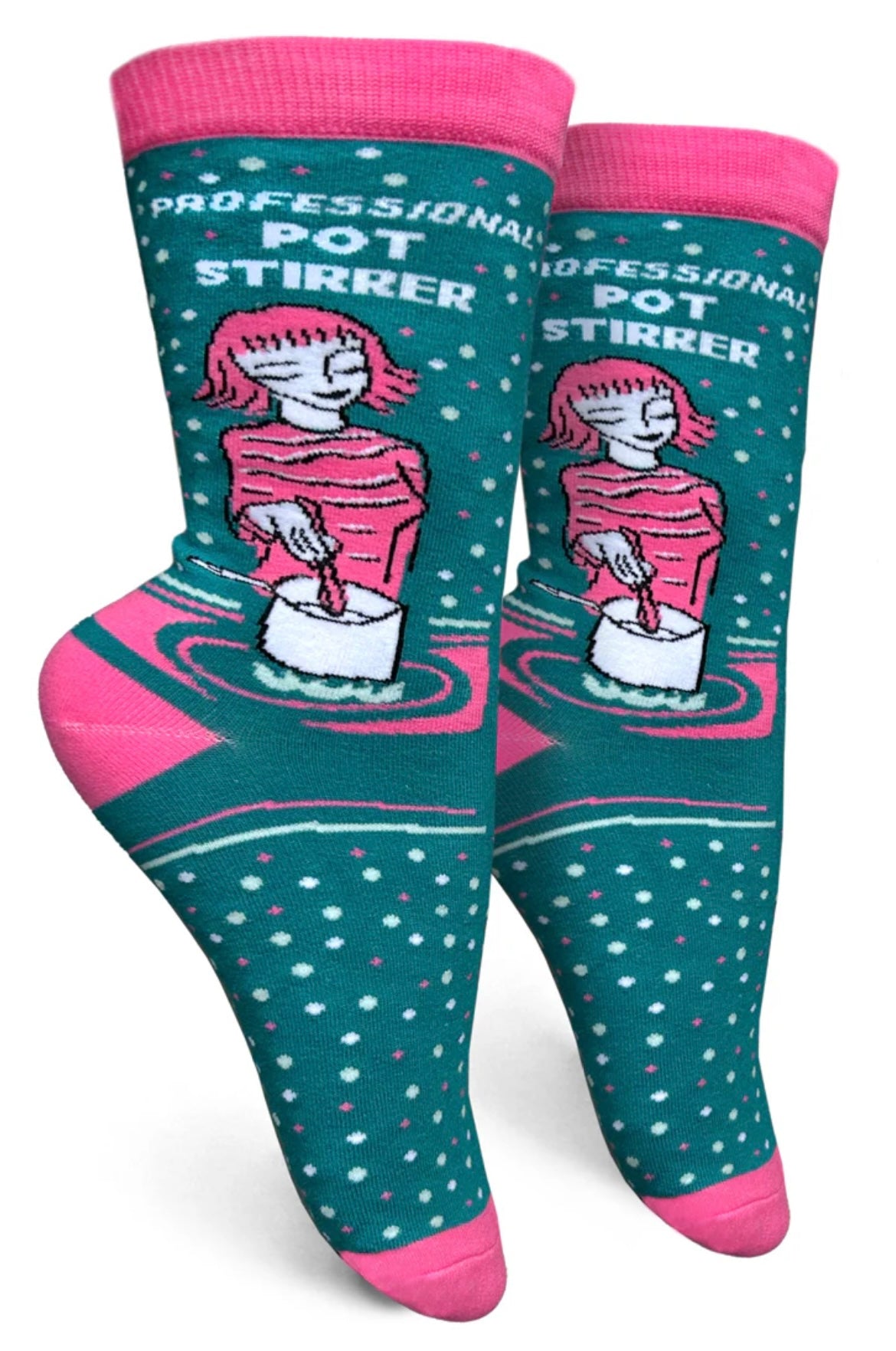 GROOVY THINGS Brand Ladies PROFESSIONAL POT STIRRER Socks - Novelty Socks And Slippers
