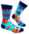 FABDAZ Brand Men’s DO I LOOK LIKE A FUCKING PEOPLE PERSON? Socks - Novelty Socks And Slippers