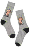 SHREK THE MOVIE Men’s GINGERBREAD MAN Socks ‘EAT ME!’ - Novelty Socks for Less