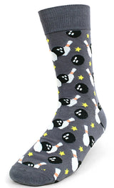 PARQUET BRAND Men's BOWLING Socks (CHOOSE COLOR PATTERN) - Novelty Socks for Less