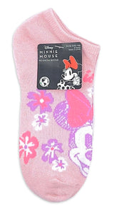DISNEY MINNIE MOUSE Ladies 3 Pair Of MOTHERS DAY No Show Socks - Novelty Socks for Less