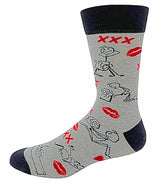 FABDAZ Brand Men’s SEXY Socks ‘YOU’RE MY FAVORITE THING TO DO’ - Novelty Socks for Less
