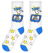 COOL SOCKS BRAND LADIES ‘STAR OF THE SHIT SHOW’ SOCKS - Novelty Socks for Less