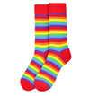 PARQUET BRAND Mens RAINBOW STRIPED Socks - Novelty Socks for Less