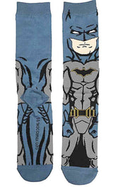 DC COMICS THE BATMAN Men’s 360 Crew Socks BIOWORLD Brand - Novelty Socks for Less