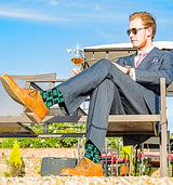 PARQUET BRAND Men’s ST. PATRICKS DAY Socks SHAMROCKS - Novelty Socks for Less