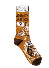 PRIMITIVES BY KATHY‘WHOOOS SOCKS’ WITH OWL - Novelty Socks for Less