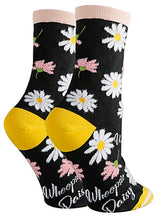 OOOH YEAH Brand Ladies DAISY Socks ‘WHOOPSIE DAISY’ - Novelty Socks for Less