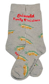 CHRISTMAS VACATION Men’s Socks STATION WAGON & TREE 'DID YOU BRING A SAW?' - Novelty Socks for Less