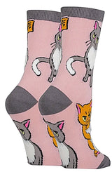 OOOH YEAH Brand Ladies CAT Socks ‘NOPE NOT TODAY’ - Novelty Socks for Less