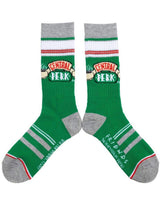 FRIENDS TV SHOW Men’s CENTRAL PERK Crew Socks BIOWORLD BRAND - Novelty Socks for Less