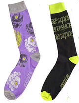 BEETLEJUICE Mens 2 Pair Of Socks - Novelty Socks for Less