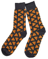 Parquet Brand Men’s PEPPERONI PIZZA Socks CHOOSE COLOR - Novelty Socks for Less