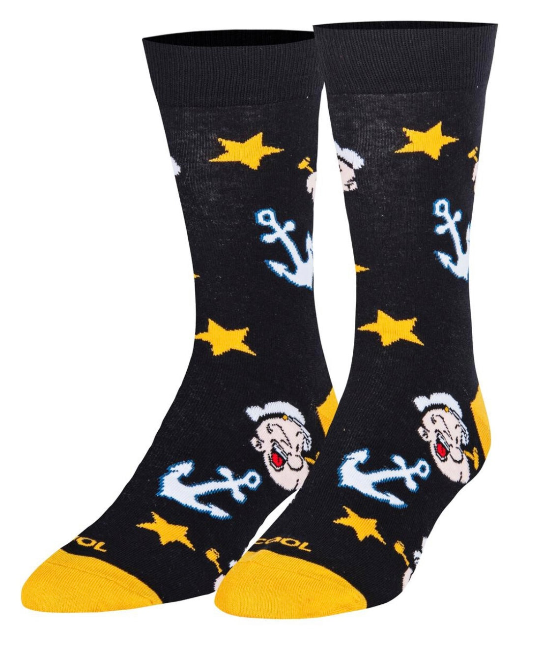 POPEYE THE SAILOR Men’s Socks COOL SOCKS Brand - Novelty Socks for Less