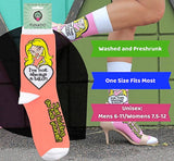 FUNATIC BRAND Unisex I’M NOT ALWAYS A BITCH, JUST KIDDING, GO FUCK YOURSELF - Novelty Socks for Less