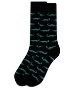 PARQUET BRAND Mens ALLIGATOR Socks - Novelty Socks for Less