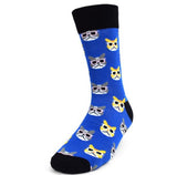 Parquet Brand Men’s COOL CATS Socks - Novelty Socks for Less