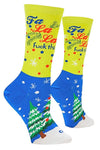 COOL SOCKS BRAND LADIES CHRISTMAS SOCKS ‘FA LA LA… FUCK THIS.’ - Novelty Socks for Less