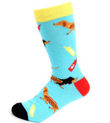 Parquet Brand Ladies DACHSHUND DOGS Socks - Novelty Socks for Less