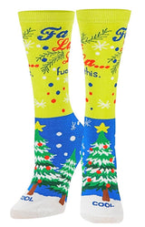 COOL SOCKS BRAND LADIES CHRISTMAS SOCKS ‘FA LA LA… FUCK THIS.’ - Novelty Socks for Less