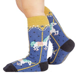 SOCK IT TO ME BRAND TODDLER CAROUSEL HORSE KNEE HIGH SOCKS - Novelty Socks for Less