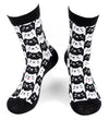 PARQUET Ladies BLACK & WHITE CAT Socks - Novelty Socks for Less